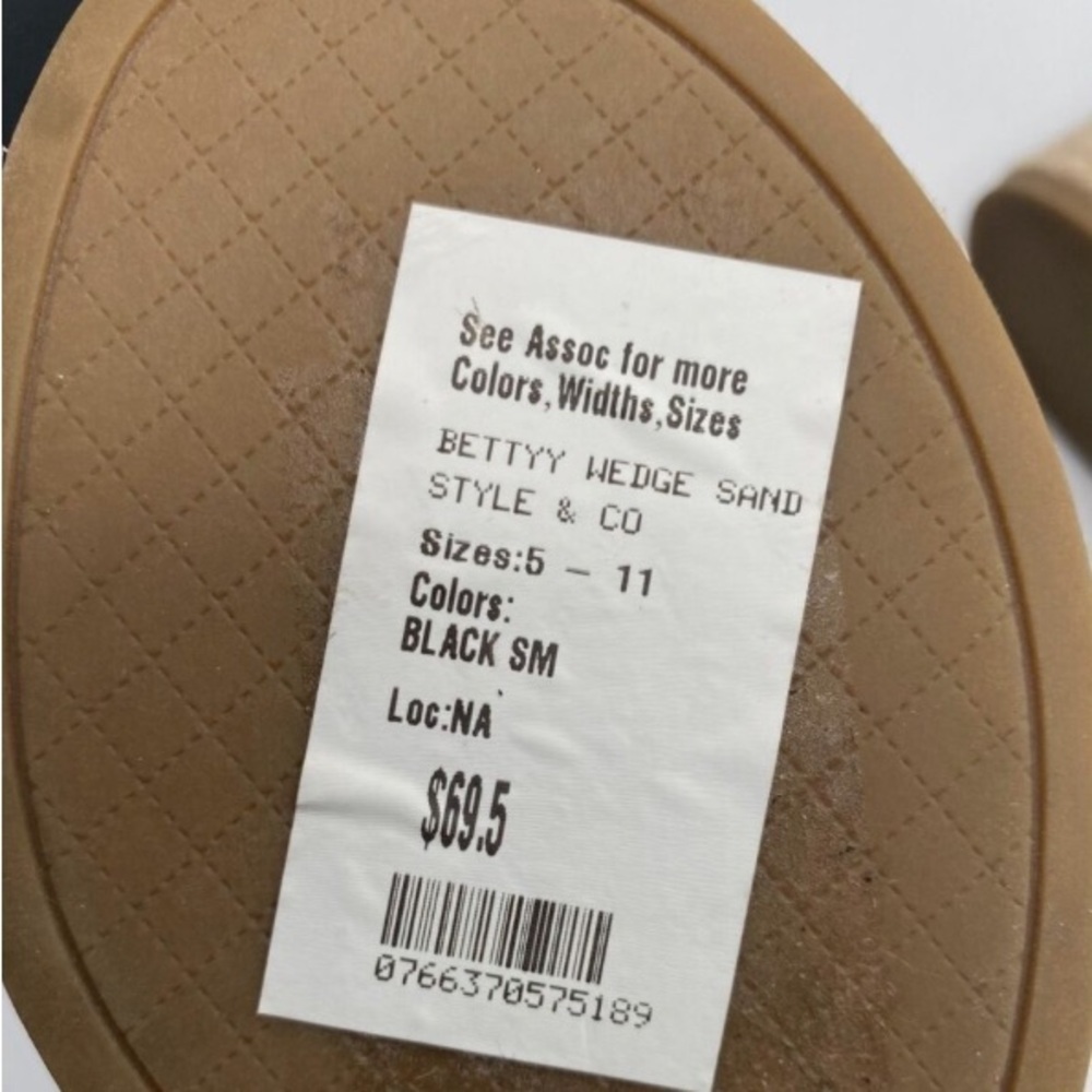 Style and Co's, Betty wedge!  Great for fall!​​​ - Picture 6 of 7